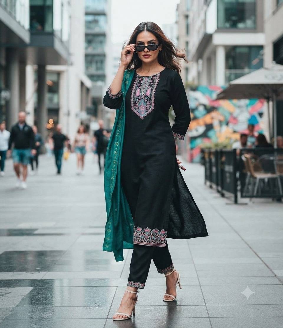 KHUSHBOO BY Fashid Wholesale Stylish Beautiful Colourful Vetican Silk Dresses At Wholesale Price